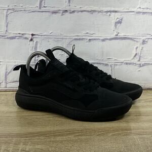 Vans UltraRange Exo Black Sneakers Women's 7.5 Men's 6 Athletic Shoes